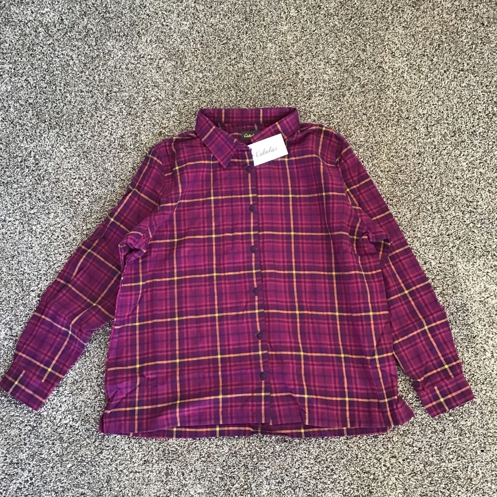 NWT Women’s Cabela’s Long Sleeve Top Sz 2XL Reg